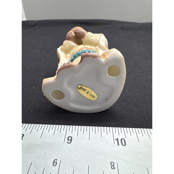 Native American Indian Inspired 13-Piece Porcelain Figurine Set VTG Hand Painted - Picture 14 of 16